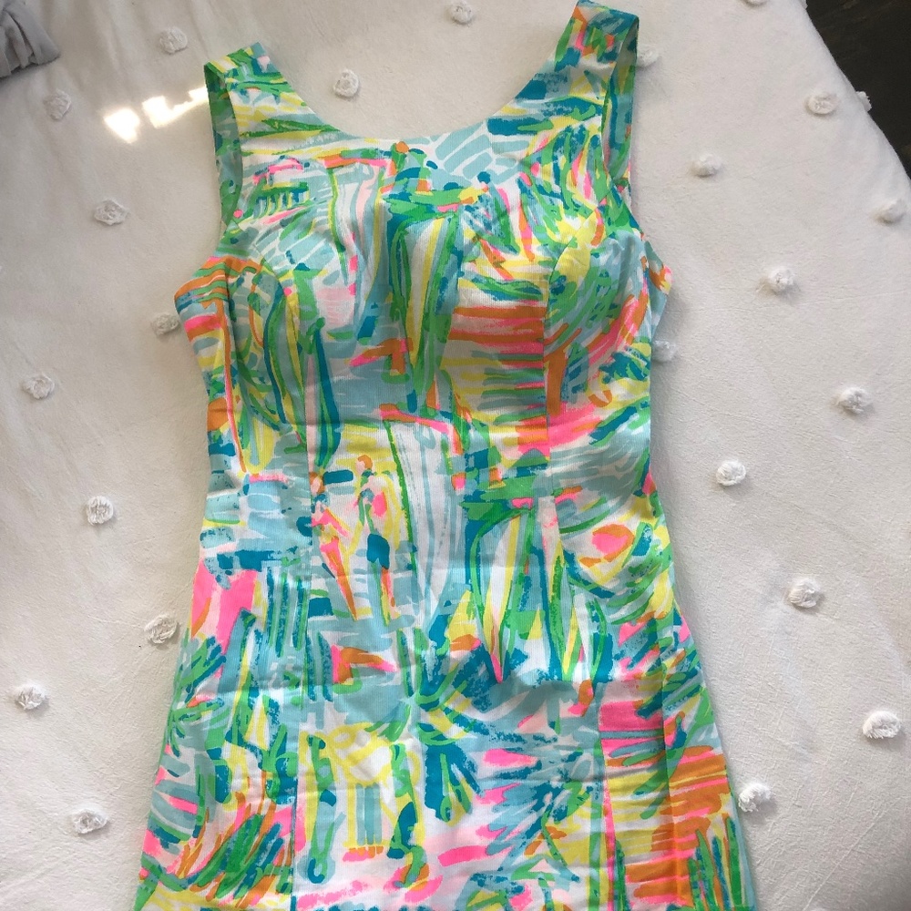 Lily Pulitzer Tie-Back Minidress